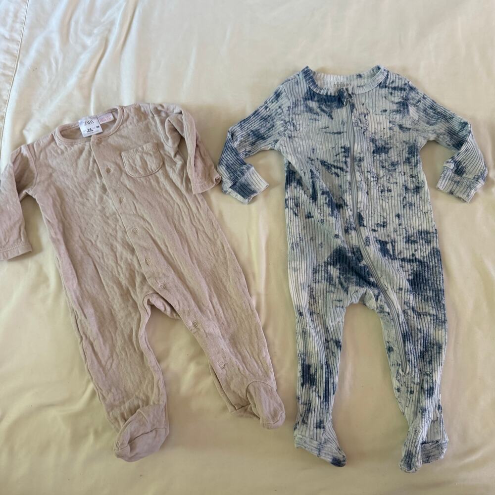 Baby Boy Neutral One Piece Bundle 0-12mos - Picture 5 of 12